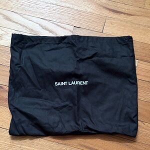 saint laurent dustbag approx 10x10